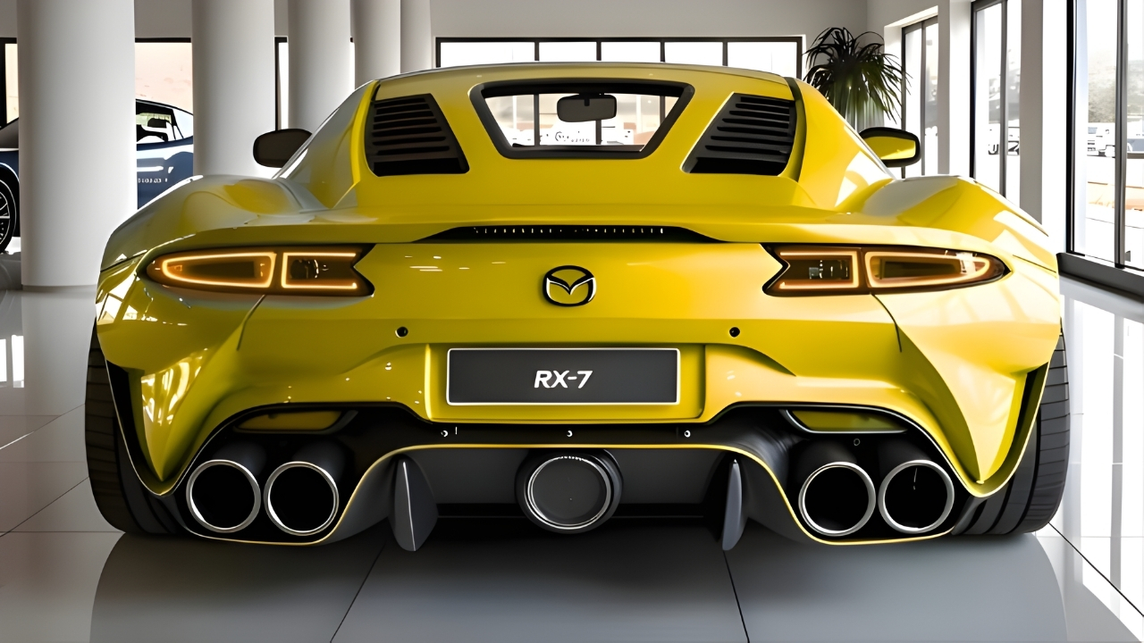Mazda RX-7 2026: el renacer del deportivo rotativo con diseño futurista y alma legendaria